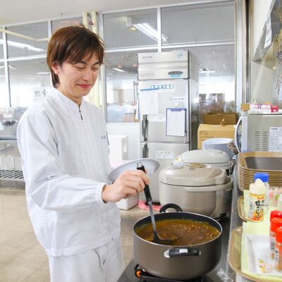 社食でランチ