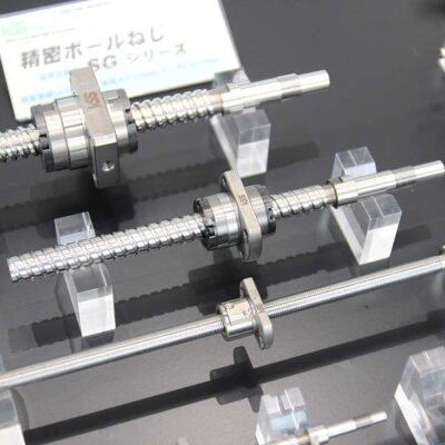 半導体を製造する機械などで使用されている「ボールねじ」