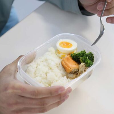 ランチは自分で作ったお弁当